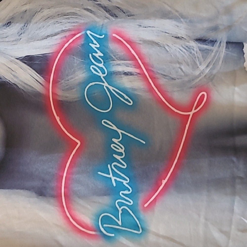 Britney Spears Nightshirt, Black, Size L. - Picture 3 of 6